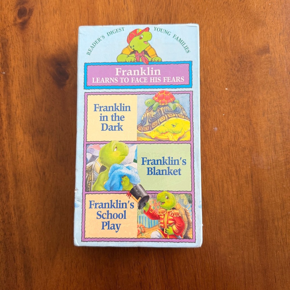 Franklin Learns to Face His Fears VHS Reader's Digest Young Families New Sealed